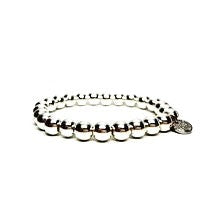 Silver Hematite Stack Bracelet